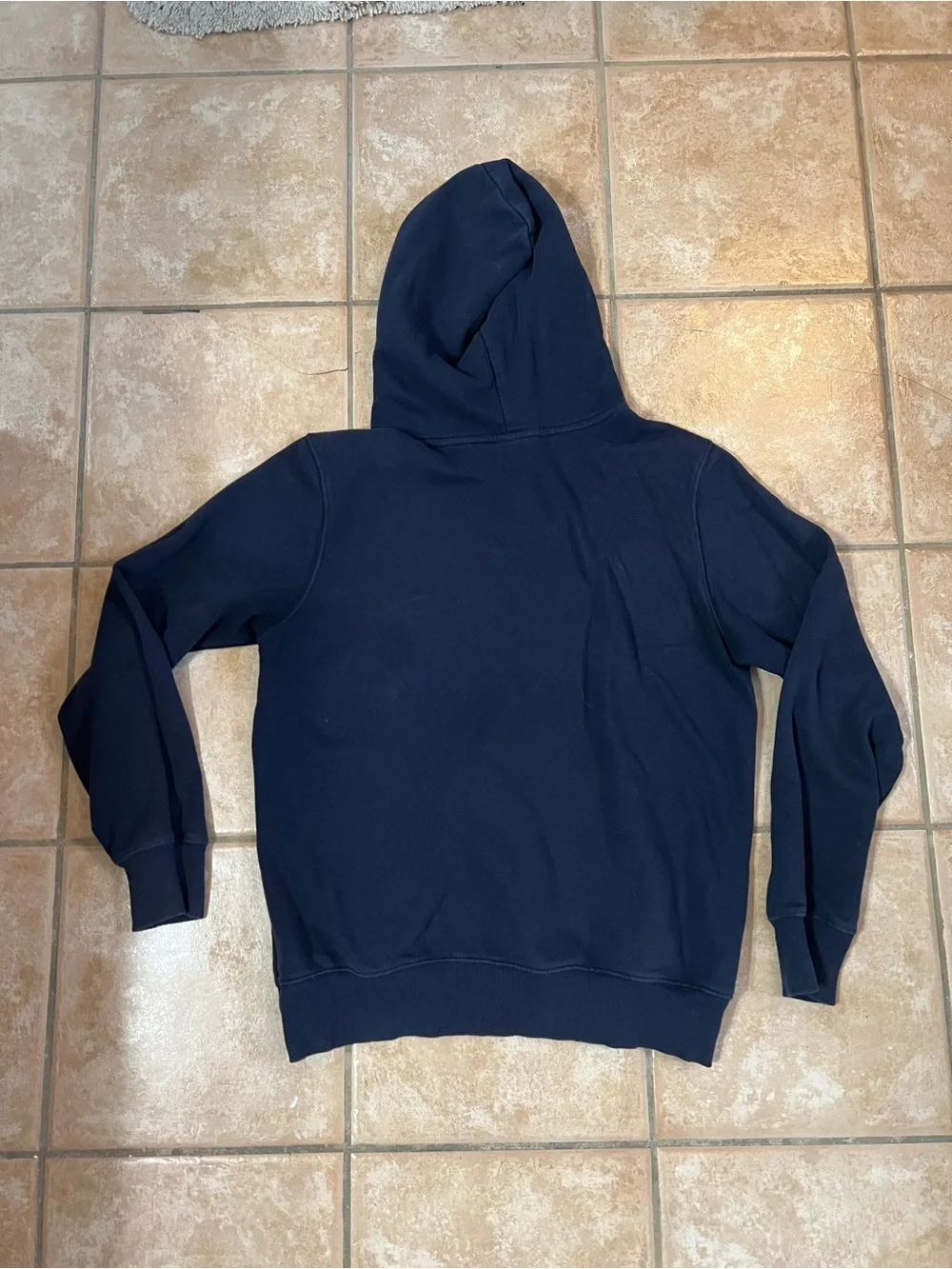 Men’s M navy blue North Face sweatshirt hoodie